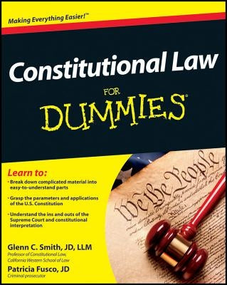 Constitutional Law for Dummies by Smith, Glenn