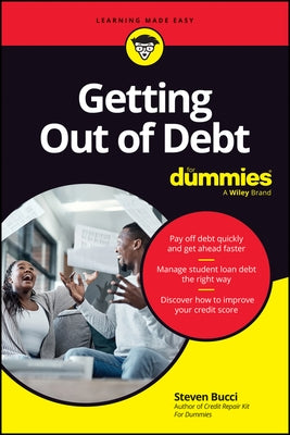 Getting Out of Debt for Dummies by Bucci, Steven