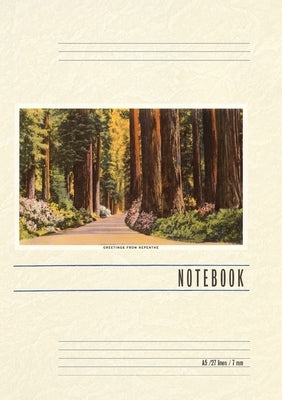 Vintage Lined Notebook Greetings from Nepenthe by Found Image Press