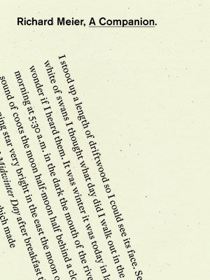 A Companion by Meier, Richard