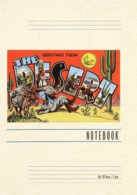 Vintage Lined Notebook Greetings from the Desert by Found Image Press