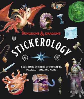 Dungeons & Dragons Stickerology: Legendary Stickers of Monsters, Magical Items, and More: Stickers for Journals, Water Bottles, Laptops, Planners, and by Official Dungeons & Dragons Licensed