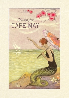 Vintage Lined Notebook Greetings from Cape May by Found Image Press