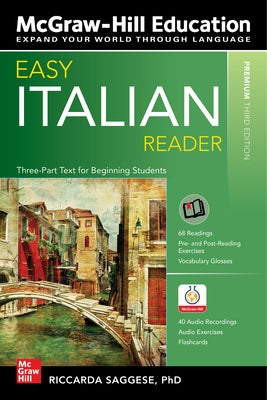 Easy Italian Reader, Premium Third Edition by Saggese, Riccarda