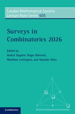 Surveys in Combinatorics 2026 by Gagarin, Andrei