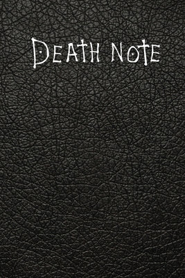 Death Note Notebook: Death Note Notebook with rules, 6" x 9" Perfect for taking Notes and Doodling by Notebook, Death Note