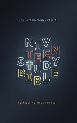 Niv, Teen Study Bible (for Life Issues You Face Every Day), Hardcover, Navy, Comfort Print by Richards, Lawrence O.