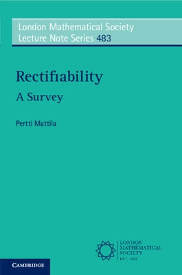 Rectifiability: A Survey by Mattila, Pertti