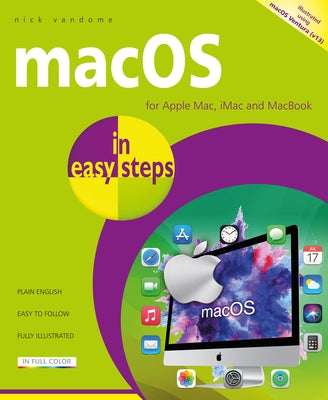 macOS in Easy Steps: Illustrated Using macOS Ventura by Vandome, Nick