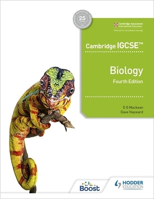 Cambridge Igcse(tm) Biology 4th Edition: Hodder Education Group by Mackean, D. G.