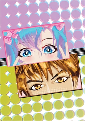 Manga Eyes Dotted Paperback Journal: Blank Notebook with Pocket by Tuttle Studio