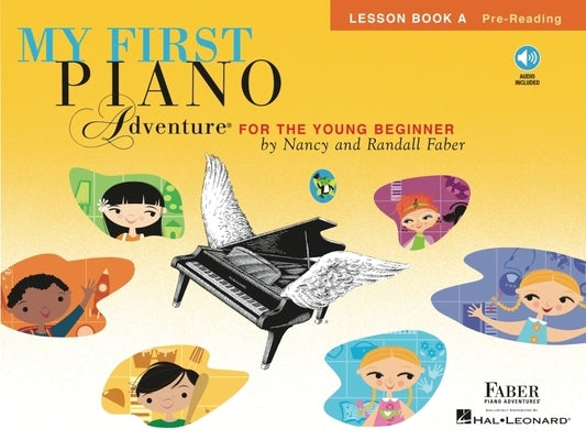 My First Piano Adventure Lesson Book a with Online Audio [With CD (Audio)] by Faber, Nancy