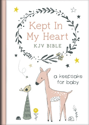 Kept in My Heart KJV Bible [Coral Woodland] by Compiled by Barbour Staff