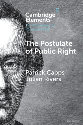 The Postulate of Public Right by Capps, Patrick