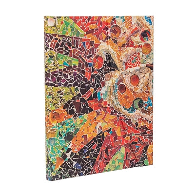 Paperblanks Gaudi's Sun Gaudi's Mosaics Hardcover Journal Ultra Unlined Wrap 144 Pg 120 GSM by Paperblanks