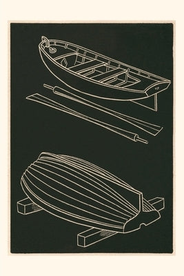 Vintage Journal Rowboats and Oars by Found Image Press