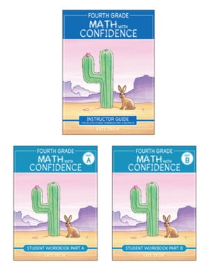 Fourth Grade Math with Confidence Complete Bundle by Snow, Kate