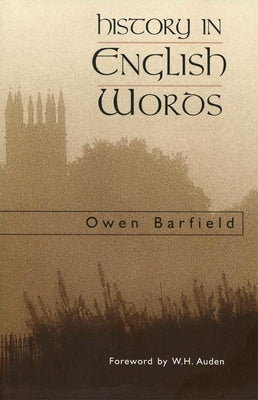 History in English Words by Barfield, Owen