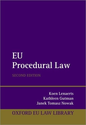 EU Procedural Law by Lenaerts, Koen