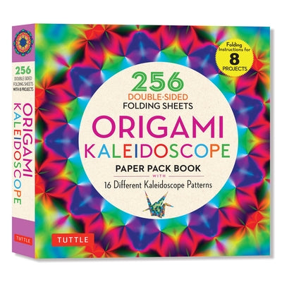 Origami Kaleidoscope Paper Pack Book: 256 Double-Sided Folding Sheets (Includes Instructions for 8 Models) by Tuttle Studio