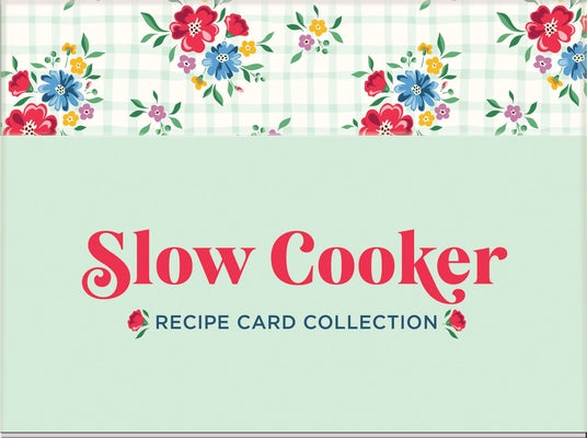 Slow Cooker Recipe Card Collection Tin 72 Recipe Cards + 28 Blank Recipe Cards to Write Your Own Recipes + 5 Tabbed Section by Publications International Ltd