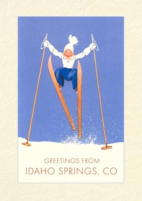 Vintage Lined Notebook Greetings from Idaho Springs, Colorado by Found Image Press