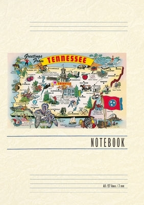 Vintage Lined Notebook Greetings from Tennessee by Found Image Press