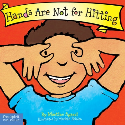 Hands Are Not for Hitting Board Book by Agassi, Martine