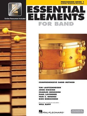 Essential Elements for Band - Percussion/Keyboard Percussion Book 1 with Eei (Book/Online Audio) by Hal Leonard Corp