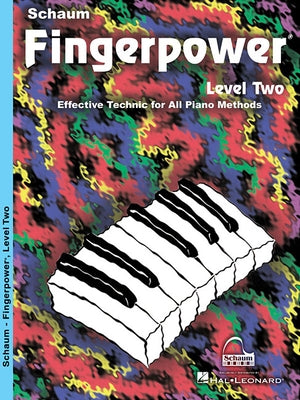 Schaum Fingerpower - Level 2 Piano Technique Book Finger Strength Exercises for Intermediate Players Sheet Music for Beginner Piano Book for Kids Pian by Schaum, John