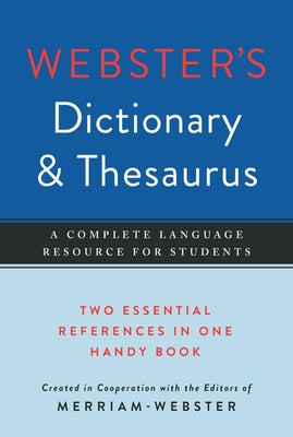 Webster's Dictionary & Thesaurus by Merriam-Webster