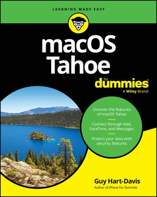 macOS Tahoe for Dummies by Hart-Davis, Guy