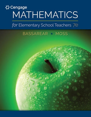 Mathematics for Elementary School Teachers by Bassarear, Tom