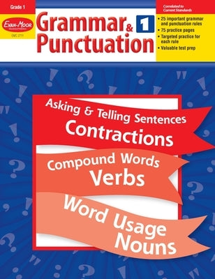 Grammar & Punctuation, Grade 1 Teacher Resource by Evan-Moor Educational Publishers