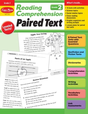 Reading Comprehension: Paired Text, Grade 2 Teacher Resource by Evan-Moor Educational Publishers