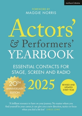 Actors' and Performers' Yearbook 2025 by Norris, Maggie