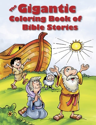 The Gigantic Coloring Book of Bible Stories by Tyndale