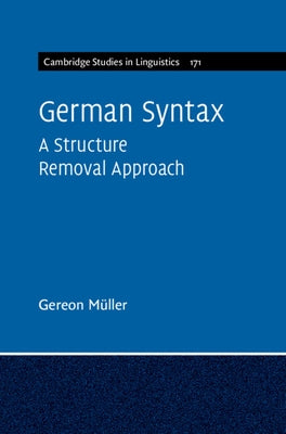 German Syntax by M&#195;&#188;ller, Gereon