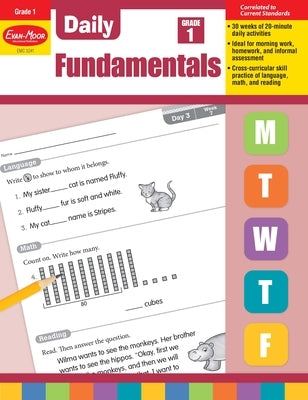 Daily Fundamentals, Grade 1 Teacher Edition by Evan-Moor Educational Publishers