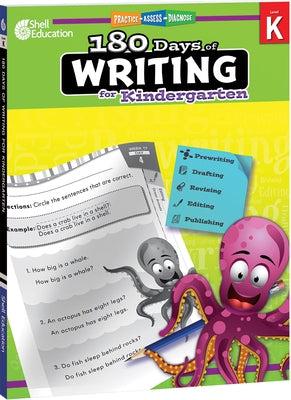 180 Days(tm) Writing for Kindergarten: Practice, Assess, Diagnose by Pearce, Tracy