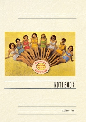 Vintage Lined Notebook Greetings from Boynton Beach by Found Image Press