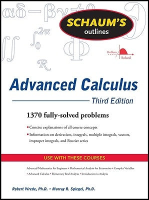 Schaum's Outlines Advanced Calculus by Wrede, Robert C.