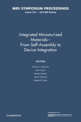 Integrated Miniaturized Materials by Martinez, Carlos J.