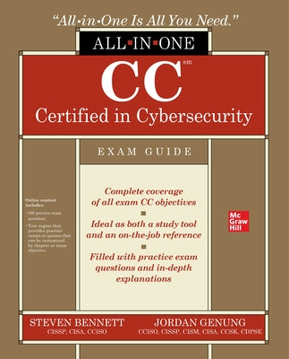 CC Certified in Cybersecurity All-In-One Exam Guide by Genung, Jordan