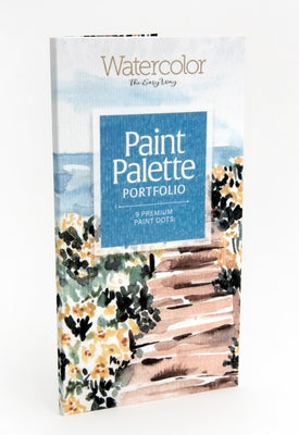 Watercolor the Easy Way Paint Palette Portfolio Coastal: 9 Premium Paint Dots by Berrenson, Sara