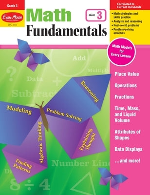 Math Fundamentals, Grade 3 Teacher Resource by Evan-Moor Educational Publishers