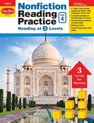 Nonfiction Reading Practice, Grade 4 Teacher Resource by Evan-Moor Educational Publishers