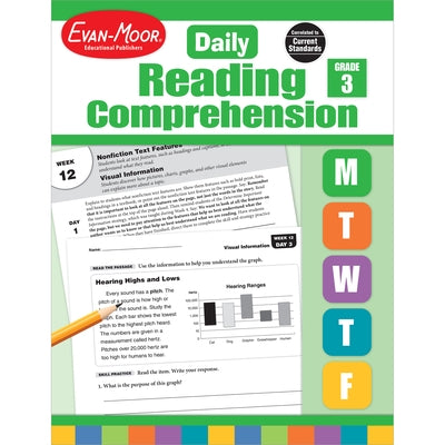 Daily Reading Comprehension, Grade 3 Te by Evan-Moor Educational Publishers