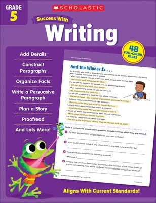 Scholastic Success with Writing Grade 5 Workbook by Scholastic Teaching Resources