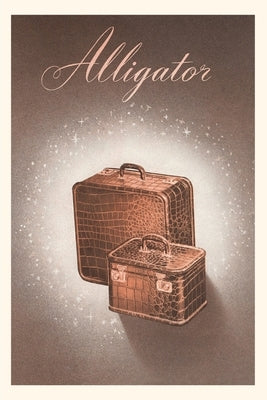 Vintage Journal Alligator Luggage by Found Image Press
